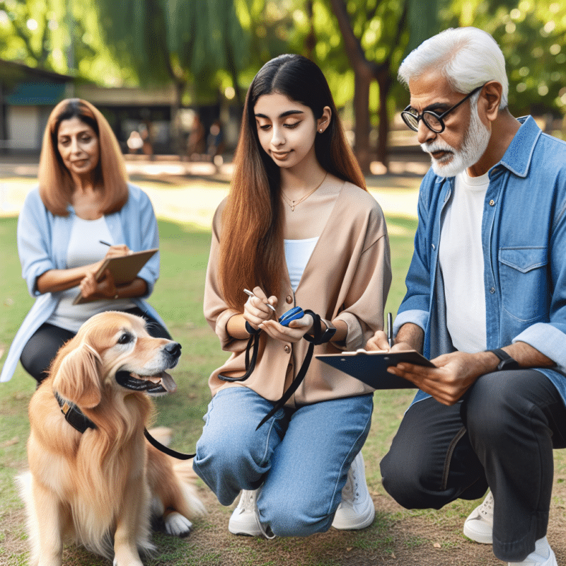 Técnicas de treinamento canino