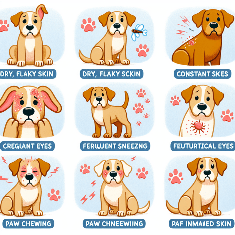 Tratamento alérgico para cães